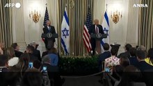 Trump: "Piu' che vicini ad accordo per Gaza"