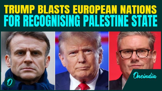 Trump Rips into European Nations ‘Foolishly’ recognising Palestine | Praises ‘Warrior’ Netanyahu
