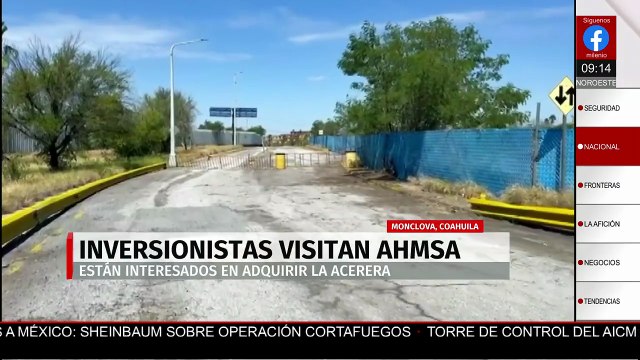 Inversionistas interesados en comprar AHMSA visitan la acerera en Monclova