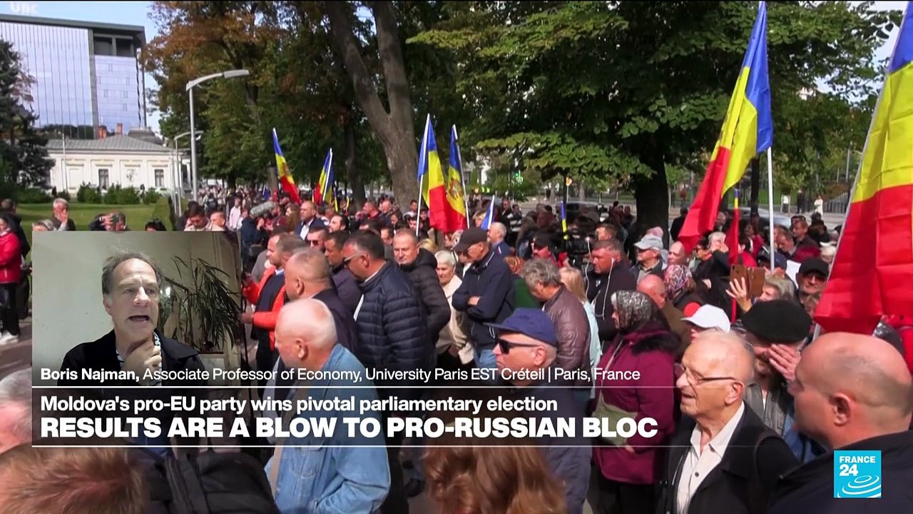 'A large defeat' for Moscow: Moldovan pro-EU party victorious despite Russian attempts to sway vote