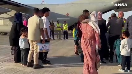 Nuovo gruppo di 15 bimbi in arrivo da Gaza verso l'Italia