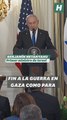 Netanyahu apoya la propuesta de paz de Trump para poner fin a la guerra en Gaza