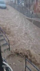 Las sobrecogedoras imágenes de las fuertes lluvias en Cullera, Valencia