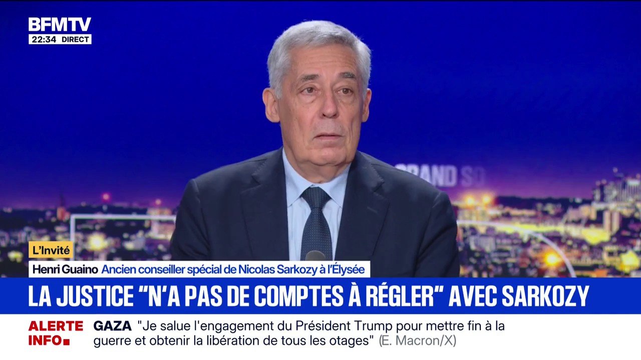 Henri Guaino, ancien conseiller spécial de Nicolas Sarkozy à l'Élysée, évoque une "dérive" de l'institution judiciaire