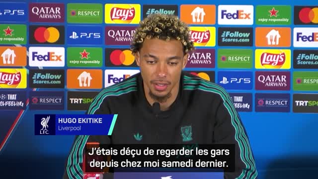 Liverpool - Ekitiké après son expulsion : "Pas malin, ça n’arrivera plus"