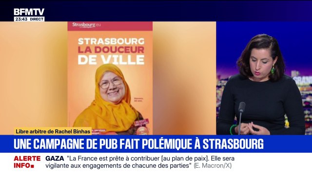 Une affiche d'une strasbourgeoise voilée fait polémique