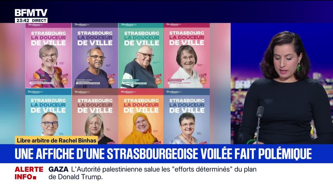 Une affiche d'une Strasbourgeoise voilée fait polémique - 29/09