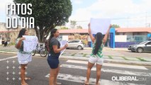 Mães protestam após possível assédio de professor contra aluna em escola municipal de Ananindeua