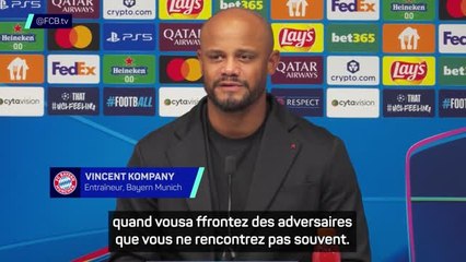 Bayern Munich - Kompany veut voir son équipe "performante et émotionnellement prête" contre Pafos