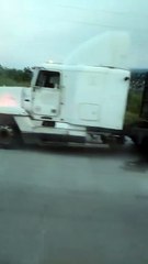 Accidente en Santa Bárbara donde resultó herido médico hondureño