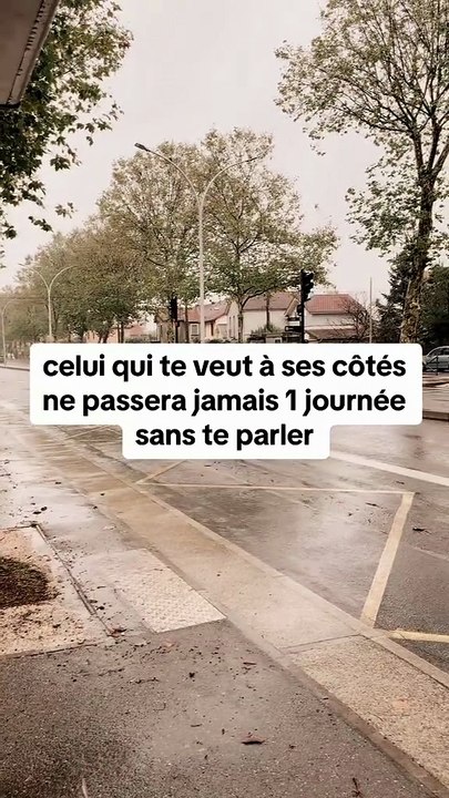 Souviens toi que l'amitié et l'amour doivent être réciproques