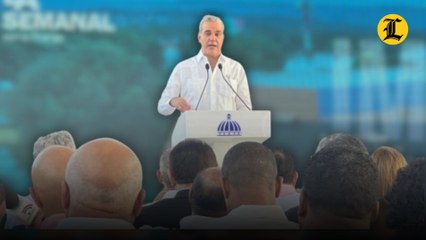 Abinader: “Sanear las cañadas, es sanear las ciudades”