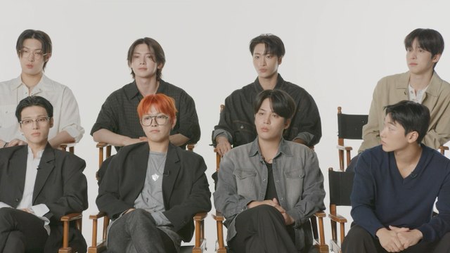 K-pop Stars ATEEZ Talk Latest World Tour, Sticking With Their Label KQ Entertainment & More | THR Video