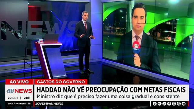 Haddad diz que não se preocupa com metas fiscais do governo