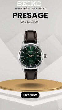 Seiko Presage México – Relojes Japoneses de Alta Calidad