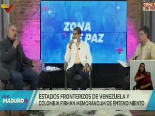 Gobernador Caldera resaltó los avances realizados en la Zona Binacional de Paz número 1