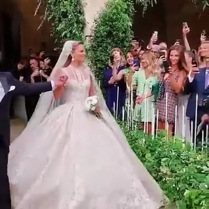 فيديو.. اللقطات الأولى من حفل زفاف نجل إيلي صعب