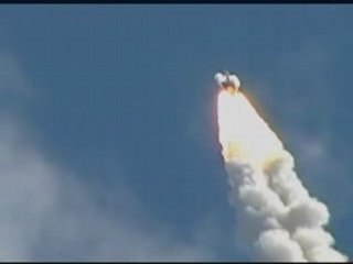 Passage du mur du son par Atlantis. STS 115