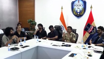 Chiranjeevi, Nagarjuna & TFI Stars, Distributors Meeting With Hyderabad Police About Movie Piracy
