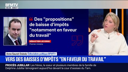 Budget: vers des baisses d'impôts "en faveur du travail" ?