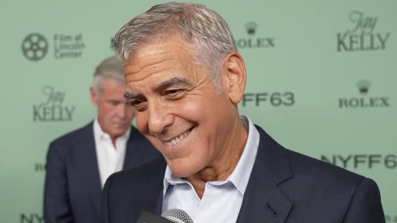 George Clooney "Thrilled" He Didn't Live a Life of Regret Like His Character in 'Jay Kelly' | THR Video
