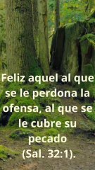 Ser Perdonado ayuda mucho...