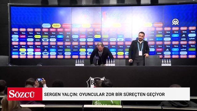 Sergen Yalçın: Oyuncular zor bir süreçten geçiyor