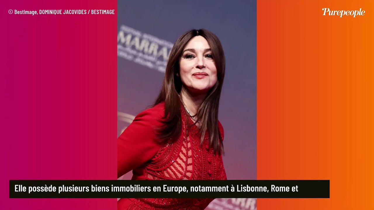 Monica Bellucci propriétaire de plusieurs biens immobiliers dans toute l'Europe, ces villes qui ont fait craquer l'actrice