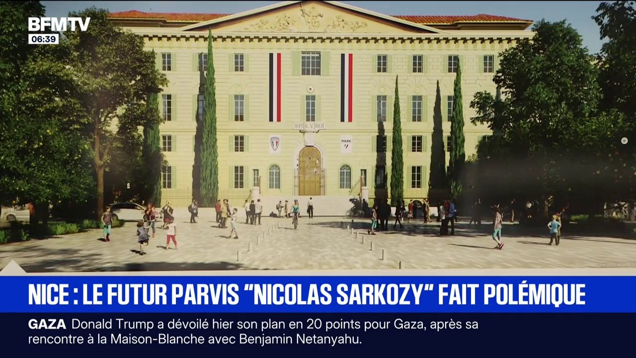 "C'est indigne": Christian Estrosi souhaite donner le nom de Nicolas Sarkozy au futur parvis de l'Hôtel de police de Nice
