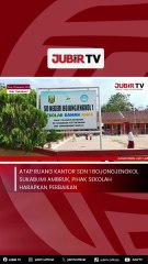 Atap Ruang Kantor SDN 1 Bojongjengkol Sukabumi Ambruk, Pihak Sekolah Harapkan Perbaikan
