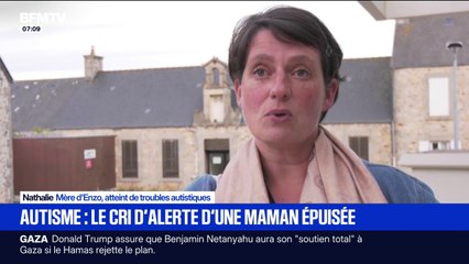 "Mon fils peut me tuer": la mère d'Enzo, atteint de troubles autistiques, dénonce le manque de places en centre hospitalier