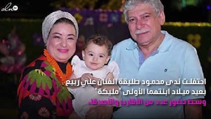 طليقة علي ربيع تكشف عن الصور الأولى لابنتهما