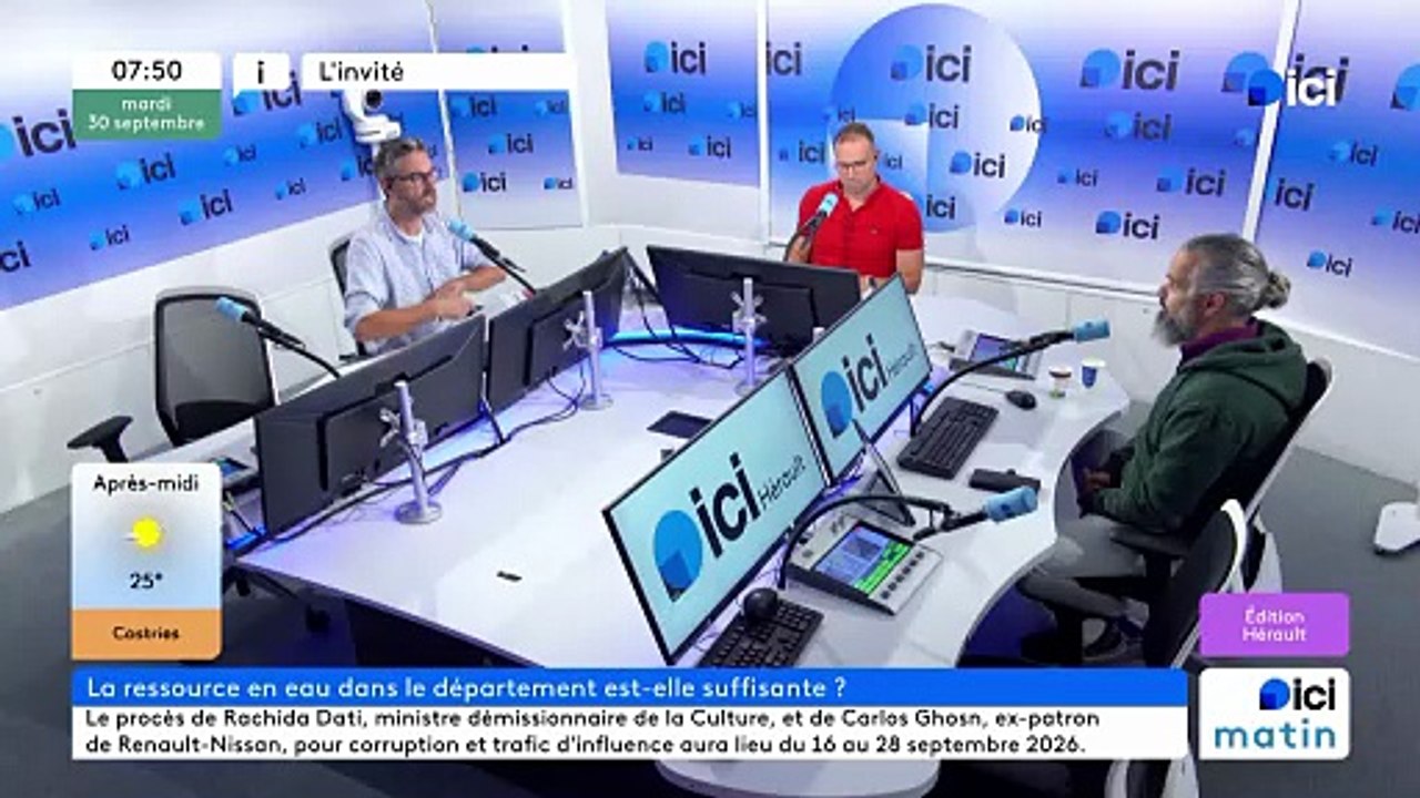 Yves Tramblay hydrologue à l'IRD de Montpellier