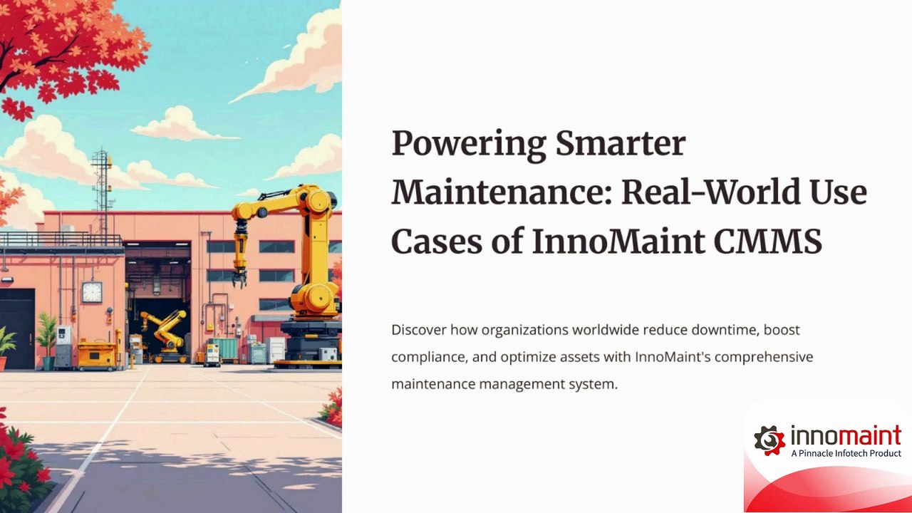 Innomaint Smarter Maintenance