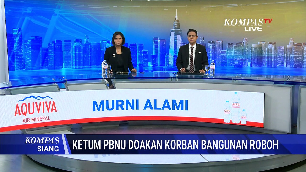 Ketum PBNU Tinjau TKP Ambruknya Ponpes Al-Khoziny di Sidoarjo | KOMPAS SIANG