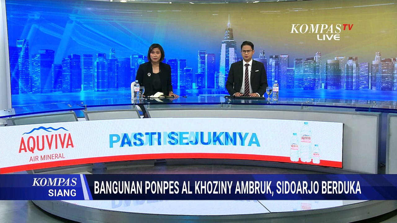 Bupati Sidoarjo Sebut Bangunan Ponpes Al Khoziny yang Ambruk Belum Berizin | KOMPAS SIANG
