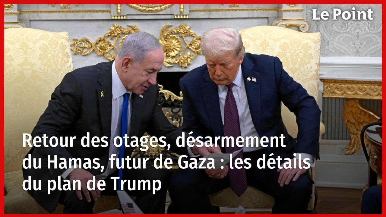 Retour des otages, désarmement du Hamas, futur de Gaza : les détails du plan de Trump