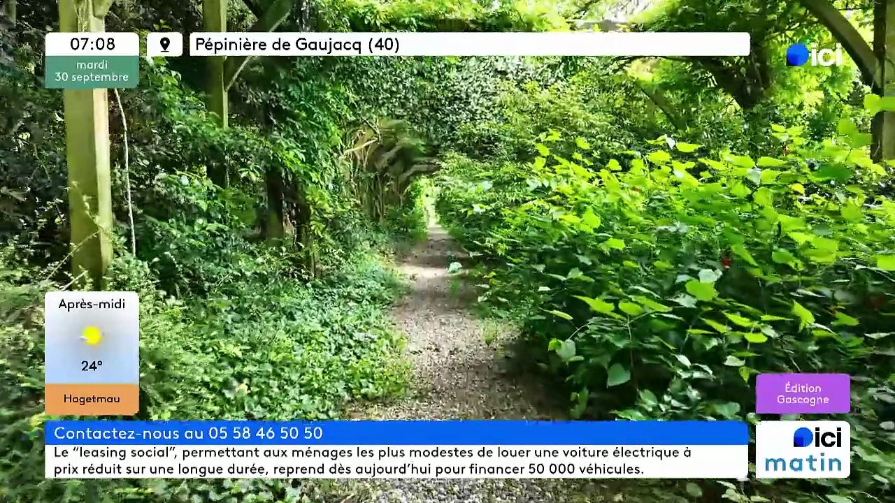 30/09/2025 - ici matin par ici Gascogne en vidéo