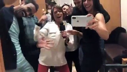 شاهدي: ناهد السباعي وشيماء سيف تبدعان في الرقص