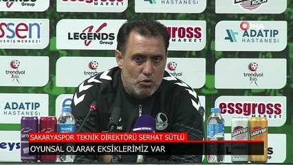 Serhat Sütlü: Oyunsal olarak eksiklerimiz var