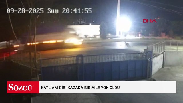 Katliam gibi kazada bir aile yok oldu: Geride 4 yaşındaki Elanur kaldı