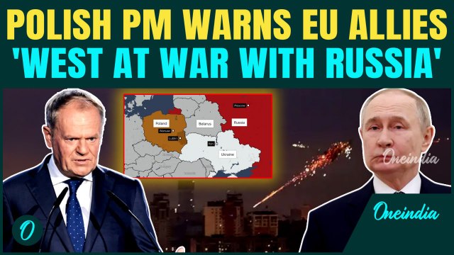 Donald Tusk declares West Must Unite as Russian Attacks Escalate in Polish Skies -'Threat to Europe'