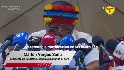 MARLON VARGA DIJO QUE EL PARO SEGUIRÁ Y AMENAZÓ QUE LA ESCENA VIOLENTA Y EL CAOS RADICAL SE REPETIRÁ