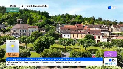 30/09/2025 - ici matin par ici Périgord en vidéo