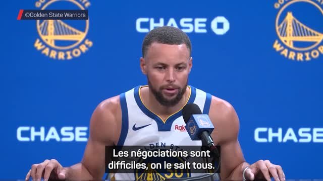 Golden State Warriors - Curry sur Kuminga : Les négociations sont dures, mais il doit rester professionnel