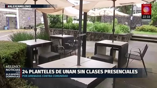 UNAM cierra temporalmente 24 planteles por amenazas tras ataque en CCH Sur