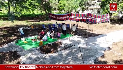 వరద బాధితులకు 'ఈనాడు' అండ - రూ.9 కోట్ల సహాయ నిధితో 3 భవనాల నిర్మాణానికి భూమి పూజ