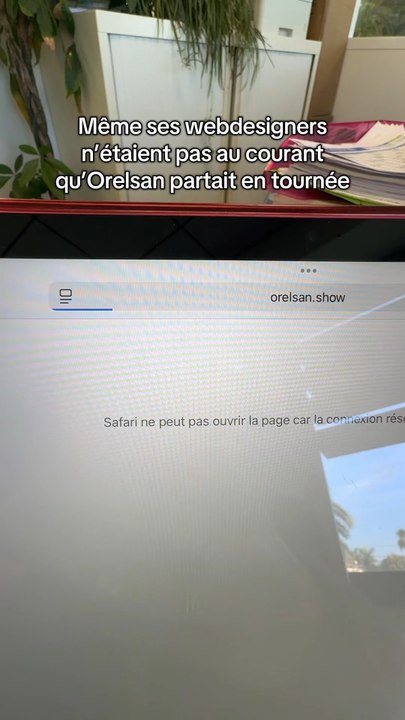 Quand Orelsan part en tournée, le site crash !