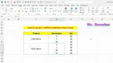 How to Use ALT + ENTER to Add New Lines in Excel