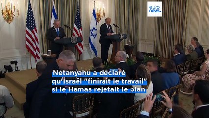 Donald Trump présente son plan de paix pour Gaza, la réponse du Hamas attendue
